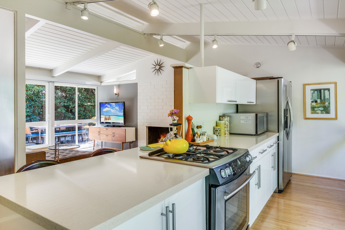 Kitchen, Cliff May Rancho