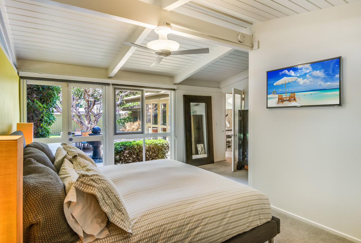 Master bedroom, Cliff May Rancho